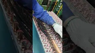 Heat Exchanger Manufacturing, Copper Capillary Tube end Forming