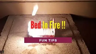 DIY Miniature Bed (Made with Match Sticks!) - Matchstick Art and Craft