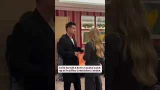 Colin Farrell & Kerry Condon Catch up at the Deadline Contenders: London