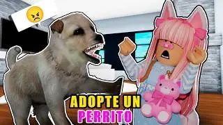 😱Adopte a un perro y esto fue lo que paso😰/Roblox