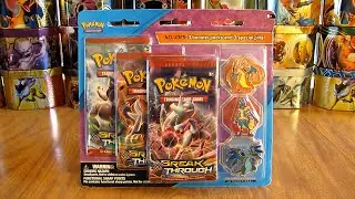 3 Mega Pokemon Pin Blister Pack Opening
