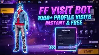 Get Unlimited Profile Visitors in Free Fire 💥 | Just Like Big Youtubers ! 😱📈| FF UID Visit Tool 2026