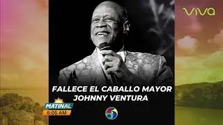 El Caballo Mayor Johnny Ventura, Honras F&uacute;nebres - Matinal