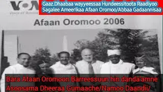 Barreessaa fi Gazixeessaa Jabaa Oromoo Dhaabaa Wayyeessaa❤