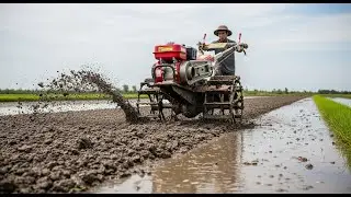Ultra Light Tiller for Shrimp&ndash;Rice