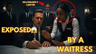 Millionaire Was About To Lose Everything... Until A Black Waitress Noticed THIS