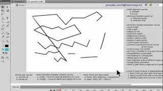 Flash Tutorial - How to use the pen tool (Part 1/2)