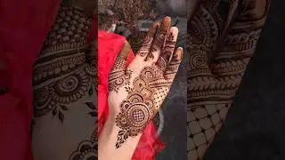 Stunning 😍 Front Hand Mehndi Design #shorts #youtubeshorts #mehndi #mehndidesign #ytshorts #henna