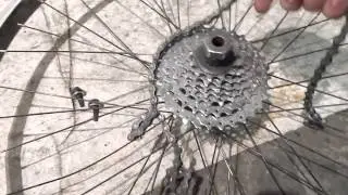 How to remove a star cassette yourself =life hack=