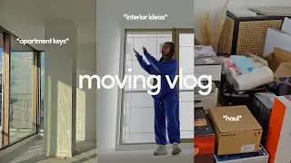 ключи от моей новой квартиры! мои идеи интерьера и переезд квартиры 🏙🤍 | видеоблог о переезде №1