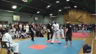 Stephen Fairley sparring competition