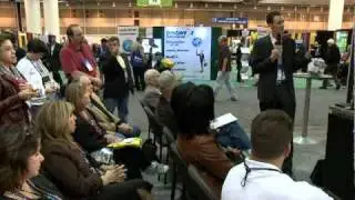 James Dwiggins speaks about proper print marketing for real estate at Kodak NAR Booth