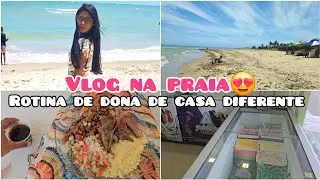 VLOG NA PRAIA : MINHA ROTINA DE DOMINGO FOI DIFERENTE 🤩| VLOG NA PRAIA DE SÃO JOSÉ DA COROA GRANDE