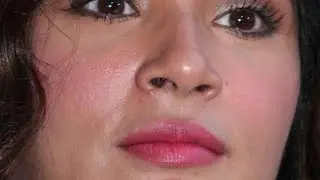 Indian Model Actress Richa Chadda Beautiful Lips Closeup