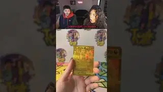 НЕТ, НЕ МОЖЕТ БЫТЬ! Нам выпала САМАЯ РЕДКАЯ золотая карта Драгонита&hellip; 😱🔥 #pokemon #pokemontcg #pok...