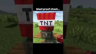 Minecraft blast proof chest