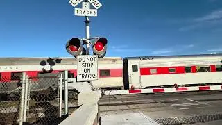 Western Scenic Railway in Cumberland. Train units 539 and 561. Crossing located on Baltimore street.