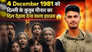 Delhi Qutub Minar : 4 December 1981 दिल दहलाने वाला हादसा 😱💯 Delhi Qutub Minar | By Mahesh Bodade