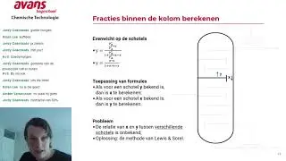 Unit Operations 3 - Destillatie deel 1