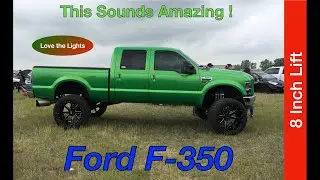 Lifted Custom Green F350 #video #viralvideo