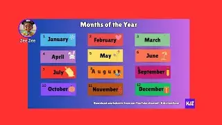 Months of the Year YouTube Video