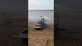 This boat has got moves 🌪️ #wakeboarding #airboat #boat #swamp