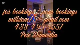 Pete Dumoulin available for your birthday party anniversary BBQ any event in Canada 🇨🇦 