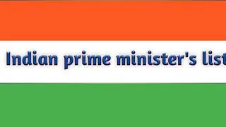 List of indian prime minister's 1947 to 2018