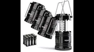 Vont 4 Pack LED Camping Lantern Review