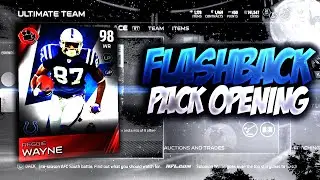Madden NFL 15 Ultimate Team - EARLY MORNING FLASHBACK FRIDAY! NEW REGGIE WAYNE!- MUT 15