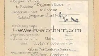 Book View: A Beginner's Guide To Reading Gregorian Chant Notation