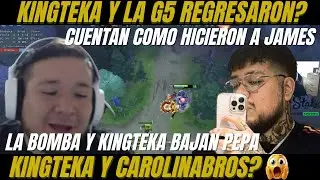 KINGTEKA Y LA G5 REGRESARON? 😲😲 LA BOMBA Y KINGTEKA BAJAN PEPA MIENTRAS VEN LA PARTIDA DEL CHALA