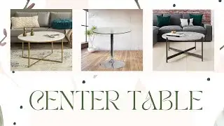 Center Table || Round Table || Coffee Table || Marble Top Table