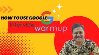 Interview Prep with Google | Interview Warm up | #AI Tool  #google #interviewpreparation#jobsearch