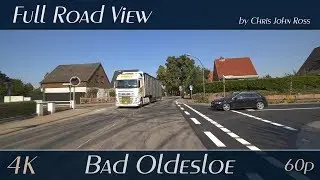 Bad Oldesloe, Kreis Stormarn, Germany: Grabauer Stra&szlig;e - 4K (2160p/60p) - Autofahrt - Car Ride Video