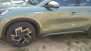 BYD ATTO3 GREEN COLOUR