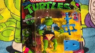 TMNT figure unboxing : Genghis frog figure unboxing.￼