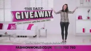 Manchester Advertising Agency: Fashion World 'At Your Fingertips' TV Advert Autumn 2014