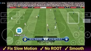 How to Fix Slow Motion PES Winlator No Root