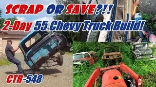 Let's Build a 55 Chevy Pickup in 2-Days!