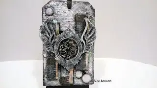 10 s&aacute;bados 10 tags de Albert M Dorca Ink - tag n&ordm;7 Mixed media