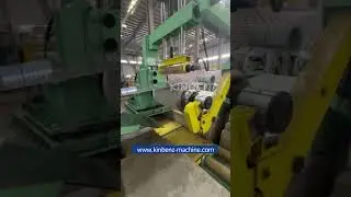 Witness the high quality cutting by Kinbenz Rotary Shear Cut to Length Line