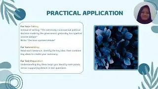 Identifying Single Key Idea.