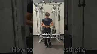 This is how you build a V-Taper physique 🦾🔥 #training #tips #workout #aesthetic #fitnessmotivation