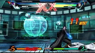 UFGTX - GoldenBoyNeo Vs. EG | KBrad - UMVC3 Top 16 - Ultimate Marvel Vs. Capcom 3
