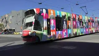Melbourne Art tram St Albans Heights Primary School's Community Hub D2 5002