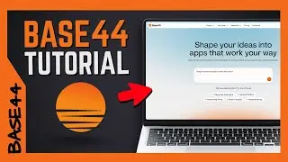 Base44 Tutorial &bull; How To Use Base44 Templates to Build Apps & Websites Quickly with AI & Text Input