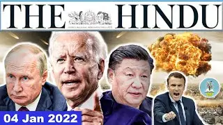 4 January 2022 | The Hindu Newspaper analysis | Current Affairs 2022 #upsc #IAS #EditorialAnalysis