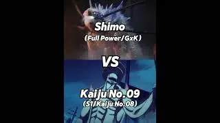 MONSTERVERSE VS ANIMEVERSE (Part 10). #anime #monsterverse #godzilla #sololeveling #kaiju #shorts