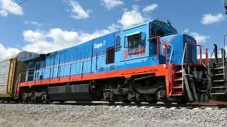 Las Locomotoras de FNM GE C30-S7R  (dobles repintadas +FSRR)